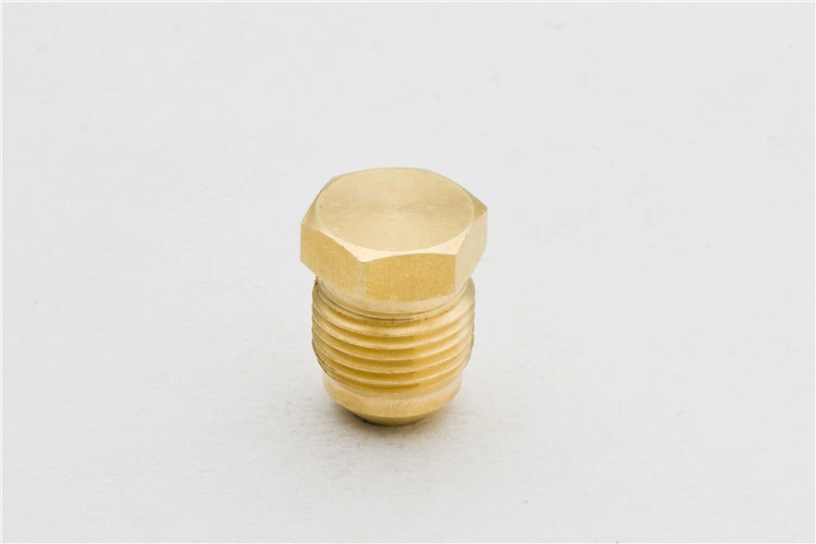 Brass Tube Fitting, Half-Union, 3/8&quot; Flare X 1/4&quot; Male Pipe