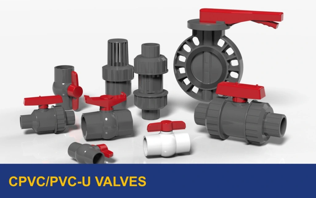 Pn10 Pn16 ASTM Standard Plastic/PVC/CPVC/PPR Ball Valve with Threaded or Socket Hot Sales