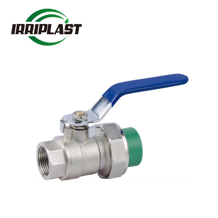 Angle Type Fixed Valve Ball Valves PPR Fittings with High Quality