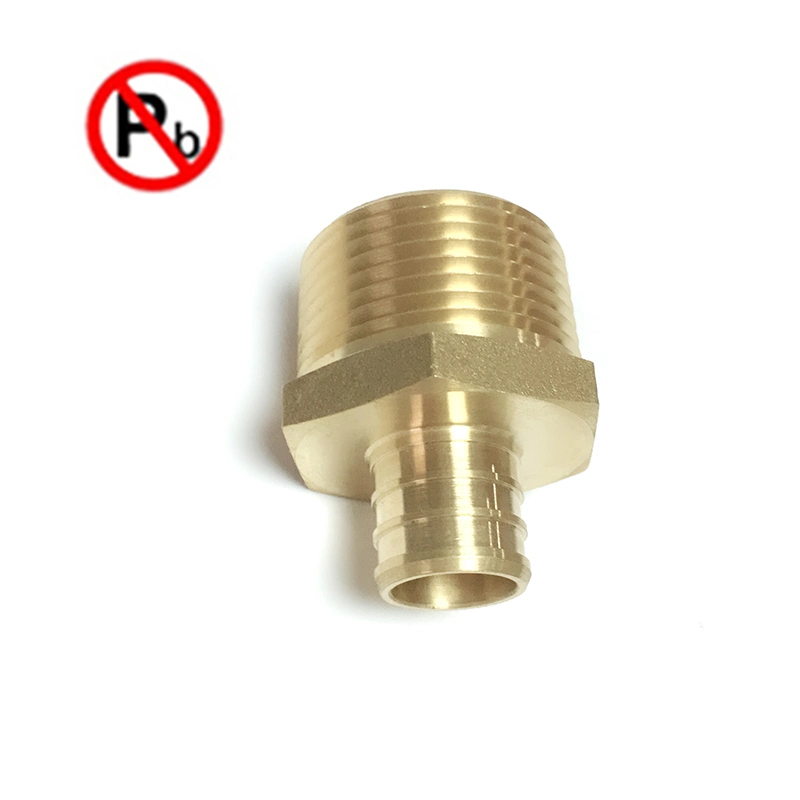 Lead Free Brass Pex Male Adapter