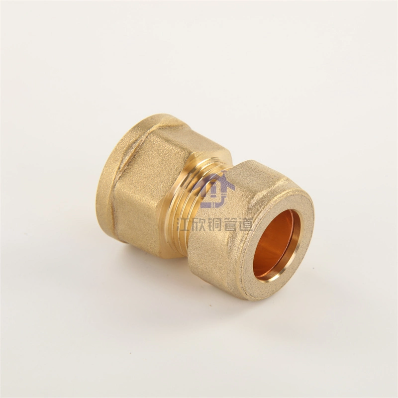 Brass M Compression Adapter Pipe Fitting Top 3