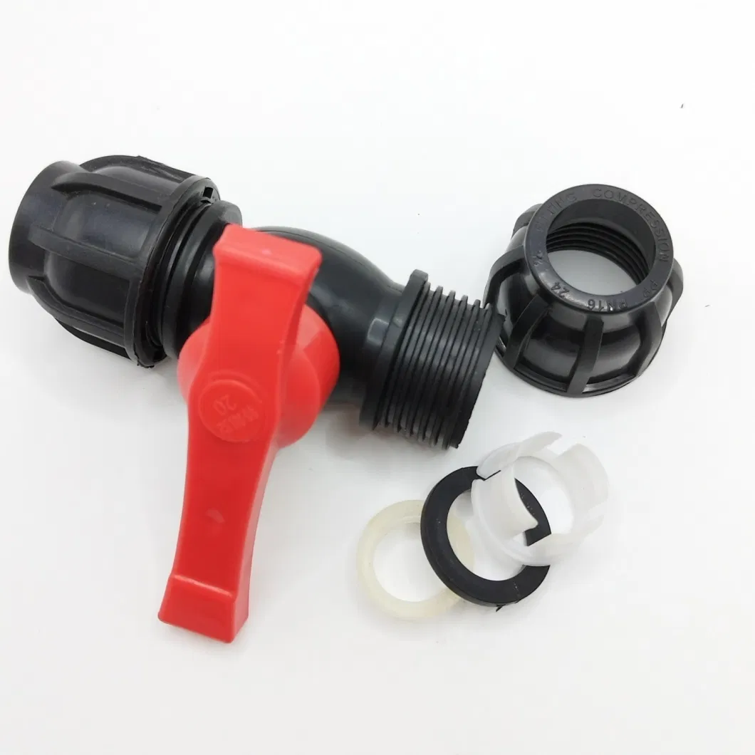 Agricultural Irrigation PP Compression Switch Quick Connector