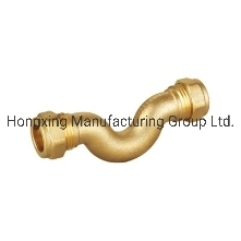 Wras Approved Brass Compression Fittings Crossover Bridge for Copper Pipe