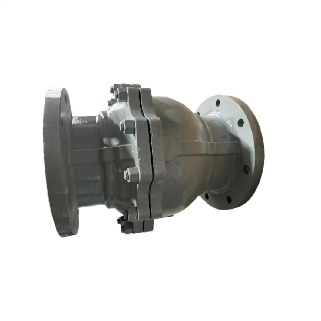 150# ASME B16.5 RF Valve API 6D Anti-Static B148 C95800 Bronze A216 Wcb Cast Carbon CF8 CF8m Stainless Steel Flange End Trunnion Mounted Floating Ball Valve