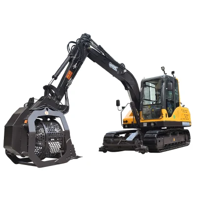 New Type Rotary Screen Bucket Excavator Made in China Uses Internal Combustion Drive