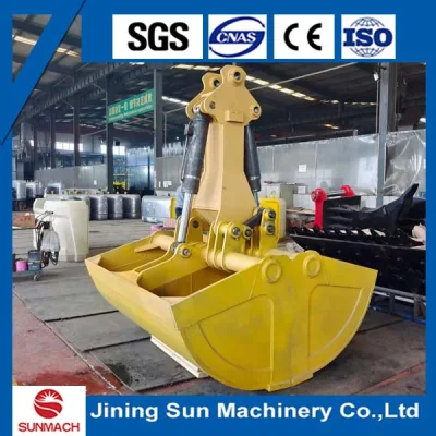  Hydraulic Clamshell Bucket with Rotator for Excavator/Crane