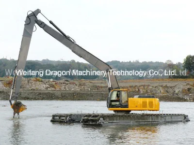 High Quality Competitive Price Factory Direct OEM Large Capacity Amphibious Excavator for Dredging Work