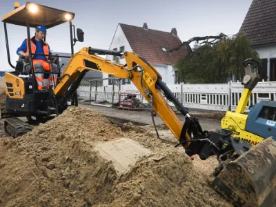  1.6ton Mini Excavator Sy16c Compact Track Excavators