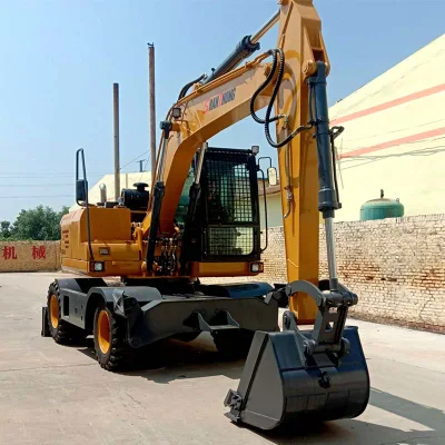 Shanzhong Brand 17ton Wheel Excavator Szl180 for Coal Mine