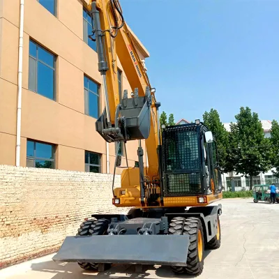  Shanzhong Brand 17ton Wheel Excavator Szl180 for Coal Mine