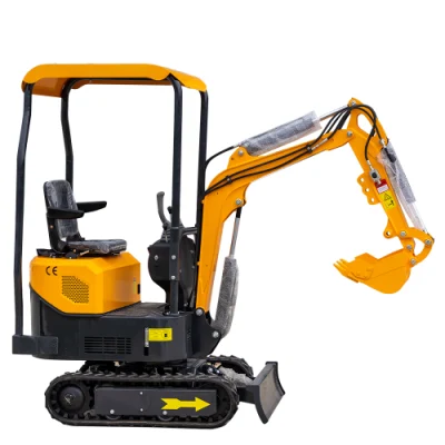  China Famous Brand Ht 800kg 1000kg 1500kg 1.7ton 2.0ton Mini Excavator Hydraulic Diesel Electronic Flexible Basis Swing Boom EPA4 CE for Farm Constructon Small