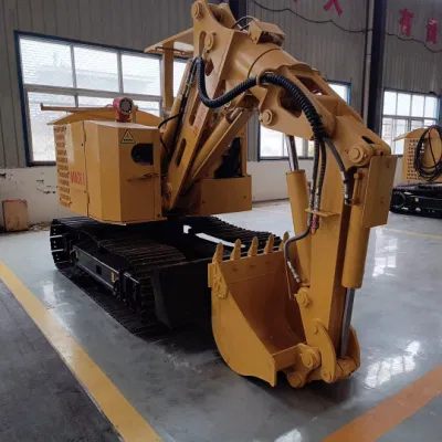 Electric Motor Powered Hydraulic Crawler Mine Excavator with Rotating Boom for Sale