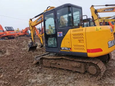 High Efficiency Uesd Hydraulic Crawler Excavator Secondhand Sany95 Digger Machinery