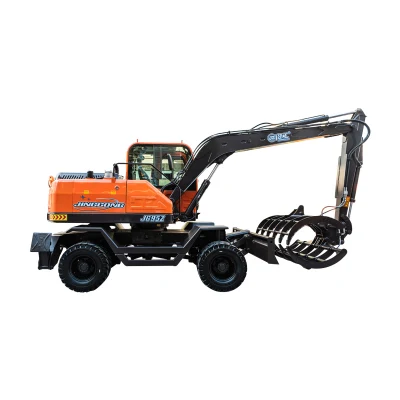  Jg95z Baling Equipment Wheel Excavator Sales Grab Excavator Grabs Cotton and Food