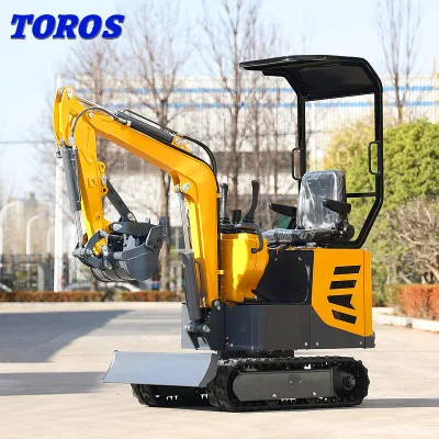 Excavator Machine Electric Diesel Gasoline Hydraulic Mini Small Micro Crawler Bagger Digger Mini Excavators