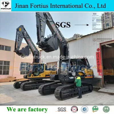  Mini Small Heavy Construction Machinery Hydraulic Demolition Pile Driver/Digger Machine 3ton/5ton 80ton Wheel Crawler Excavator