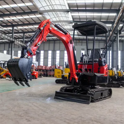 0.8 Ton/1 Ton/1.2 Ton/1.5 Ton/1.8 Ton/2 Ton China Factory Price Mini Hydraulic Crawler Excavator