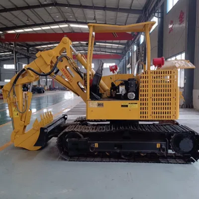 Electric Motor Powered Hydraulic Crawler Mine Excavator with Rotating Boom for Sale