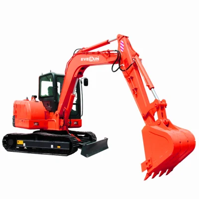 China Made Automatic CE Certified Ere60 Chain Front Shovel Bucket Household Crawler Excavator