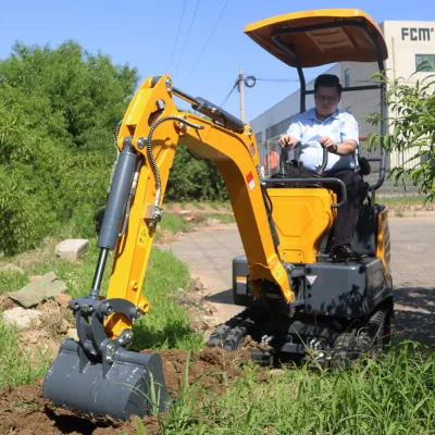 China Factory Direct Sale 1 Ton Diesel/Electric Excavators 2ton 1.2ton Yanmar/ Kubota Engine Mini Excavator