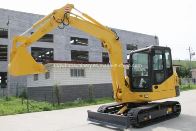  E635f Crawler Excavator with Thumb Bucket