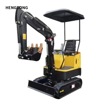 Flexible Work in-Situ Steering Garden Tool Mini Excavator for Attachment Auger/Grab/Bucket