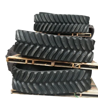 Wholesale Small Rubber Crawler Skid Steer Loder Crawler Bulldozer Track Farm Tractor Agricultural Combine Harvester Mini Excavator Rubber Track
