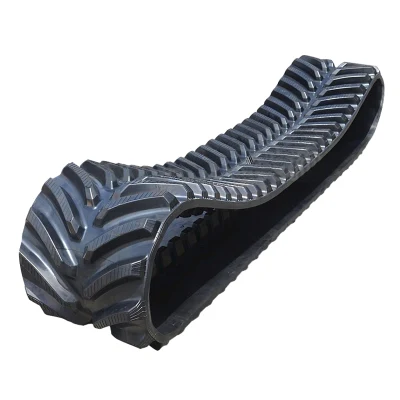 Wholesale Small Rubber Crawler Skid Steer Loder Crawler Bulldozer Track Farm Tractor Agricultural Combine Harvester Mini Excavator Rubber Track