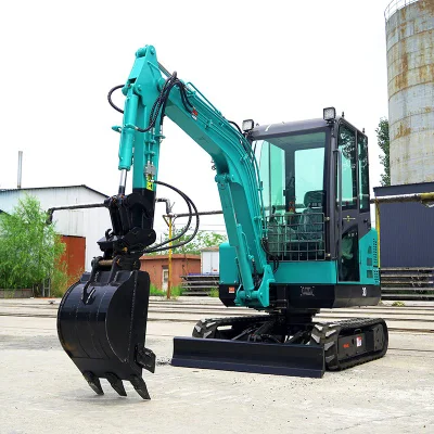  Hot Sell 2.6ton Front Shovel Excavator Use in Pouring, Lifting, Installation, Piling,