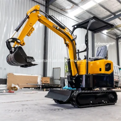 New Mini Excavators Mini Pelle Hydraulique 1 Ton Min Excavator with EPA/Euro 5 Diesel Engine