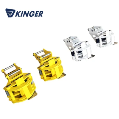 Kinger China Wholesale Hydraulic Tree Cutting Shear with Large Thrust Cylinder Mounted on Excavator Passed CE
