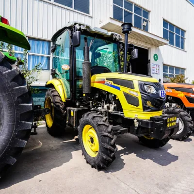 Cheap Price Chinese Agricultural Products Mini Farming Tractor 4 Wheel Drive 4WD Tractor 50HP60HP/70HP/ Farm Tractor for Sale Farm Tractor 4X4