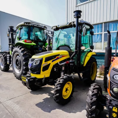 Cheap Price Chinese Agricultural Products Mini Farming Tractor 4 Wheel Drive 4WD Tractor 50HP60HP/70HP/ Farm Tractor for Sale Farm Tractor 4X4