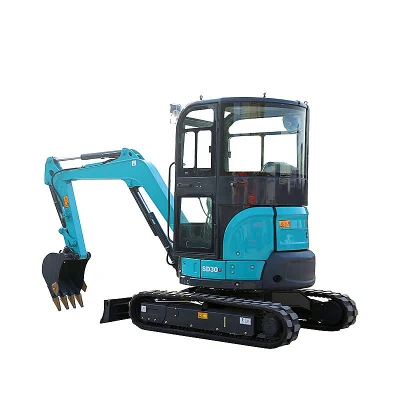 3000kg Operating Weight Zero Tail Swing Excavator with Mechanical Wood Grab