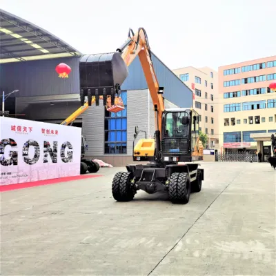 Jinggong Cheap Digger Power Shovel Digging Machines Bucket Wheel Excavator Low Price on Sale