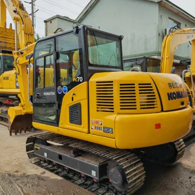 Komatsu PC70-8 PC70 Used Excavator Mini Excavator in Sell and PC78us PC200-8 PC210LC PC220LC PC240 PC60 PC350