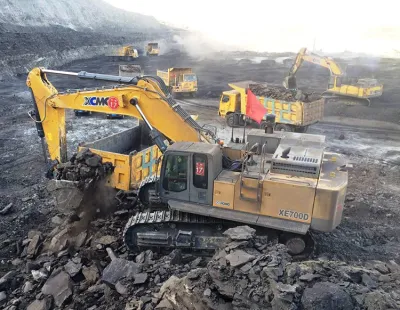  Good Working Condition 75 Ton Mining Crawler Heavy Excavators Xe750d Xe750g with Avanced Technology and Best Service for Sale