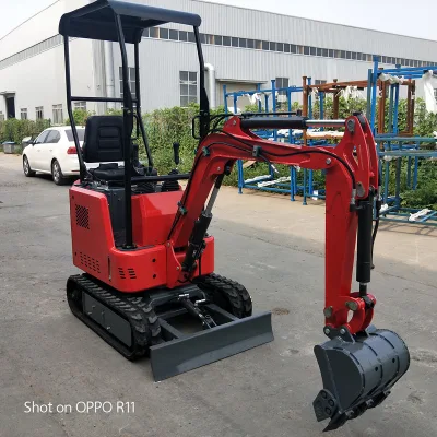 CE ISO High Performance Home Used Mini Crawler Backhoe Garden Micro Household Farm Construction Greenhouse Towable Hydraulic Excavator for Sale