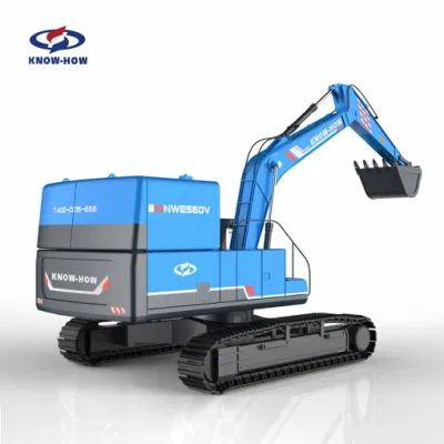  Nwe560V Strong Digging Power 50 Tons Double 350kwh Battery Permanent Magnet Synchronous Motor Heavey Duty Elelctric Crawler Hydraulic Excavator
