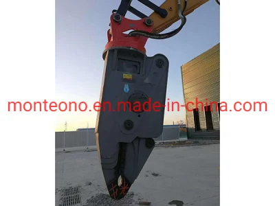  Excavator Electric Car Dismantling Machine/Demolition Shear &amp; Press Frame for Scrap Cars
