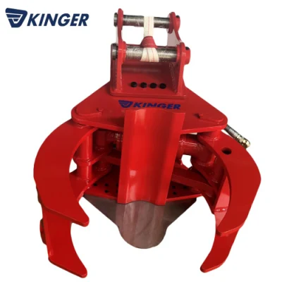 Kinger China Advanced Design Wholesale Forestry Equipment Tree Branch Shear High Frequency Excavator Attachment