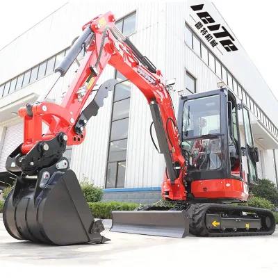 Chinese Manufacturer Wholesale CE/EPA 2500kg Kubota Excavators 2.5ton Crawler Small Digger Bagger 1ton 2ton 3.5 Ton Hydraulic Used Mini Excavator Price for Sale