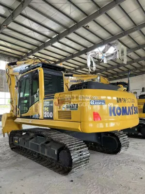  Raygoo Machinery Company Second Hand Excavator Komatsu 200-8 with Good Condition for Sale