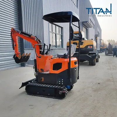 Good Service Hydraulic Transmission Electric Drive Crawler small digger Mini Excavator TL10E