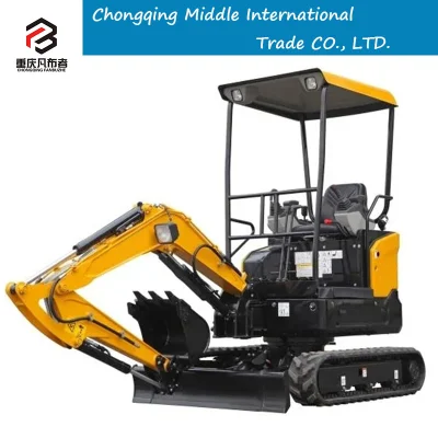 Hydraulic Garden Digging Mini Excavator Bagger Machine Crawler Excavator