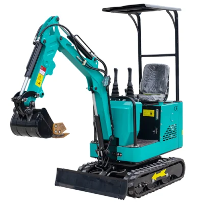 Mini Excavator 1ton 0.8ton 1.5ton 1.7ton 2.0ton Crawler Electronic Mini Digger Diesel Hydraulic CE ISO EPA4 Euro5 Wholesale Flexible Chasis Small Excavator