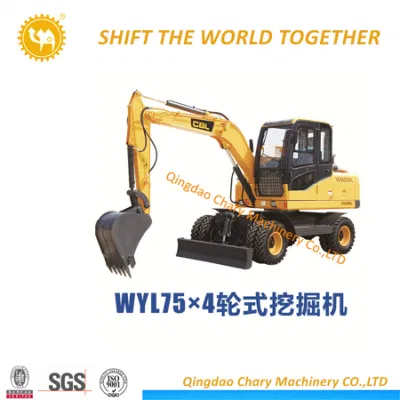 Hot Selling Light Wheel Excavator with Grab