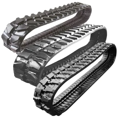  Sale Rubber Crawler Engineering Construction Machinery Parts Rubber Tracks Skid Steer Loader Small Digger Mini Excavator Rubber Track ATV Undercarriage Parts