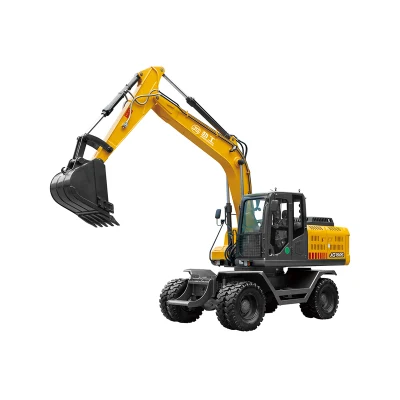  12.5 Ton Wheel Excavator, Power Shovel, Digger From China