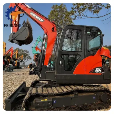Mini Hydraulic Second Hand Excavator Doosan60/ Mining Used Excavator Dx60 Sany 365 75 60 135 Volvo 60 80 Cat 308 307 320